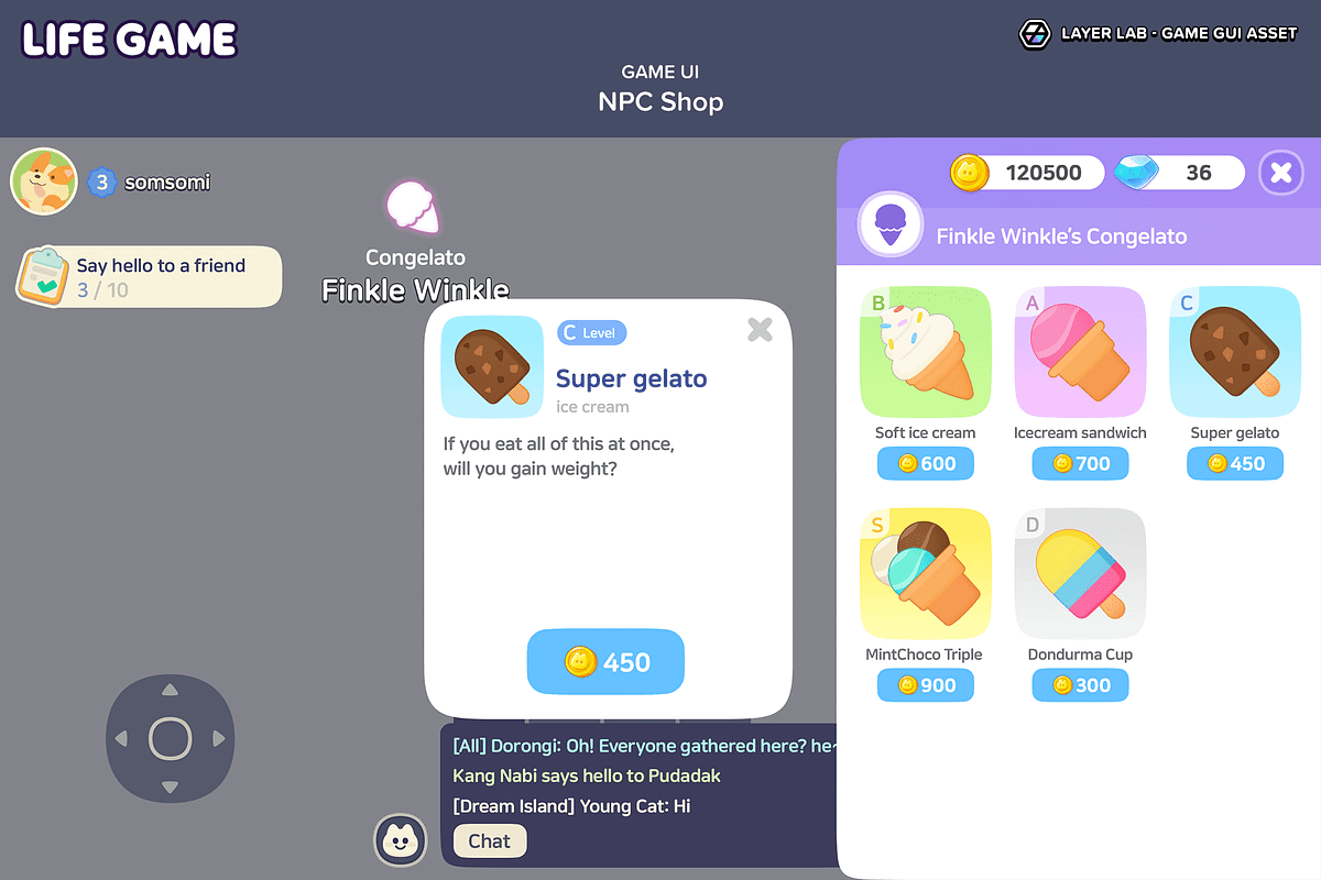 GUI - Life Game, an UI Kit Template by LAYERLAB (Photo 45 of 55)