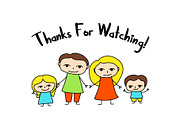 Summer Doodle Kids Clipart + Pattern, a Decorative Illustration by RabbitAndPencil (Thumbnail 6 of 6)