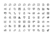 250+ Finance Icons, an Outline Icon by Creative Stall (Thumbnail 3 of 5)
