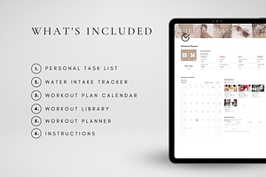 Workout Log Template For Notion