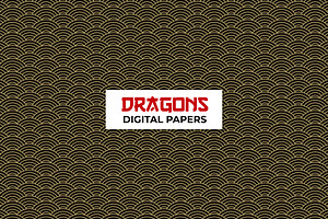 Chinese Dragon Digital Papers