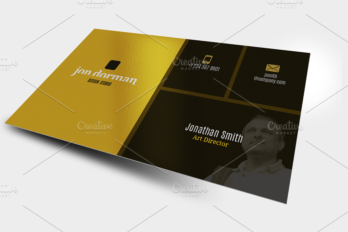 Personal Metro Business Card, a Business Card Template by Aabhaas (Photo 3 of 5)