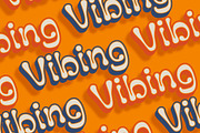 Peacy 3D, a Sans Serif Font by Craft Supply Co. (Thumbnail 7 of 8)