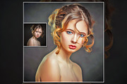 Realistic Oil Painting, an Action Add-On by U_Design (Thumbnail 2 of 11)