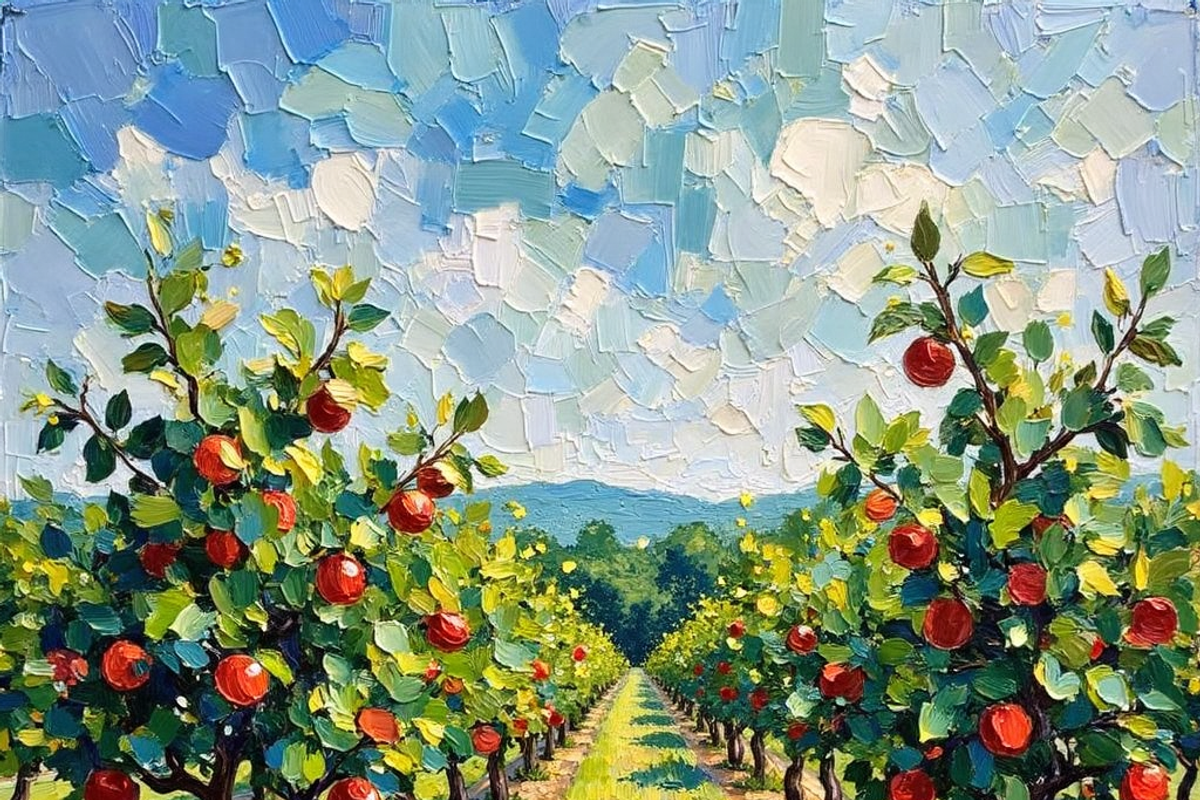 Tropical, Summer Fruit Oil Painting, a Food Illustration by PLUM&FIGS (Photo 6 of 22)