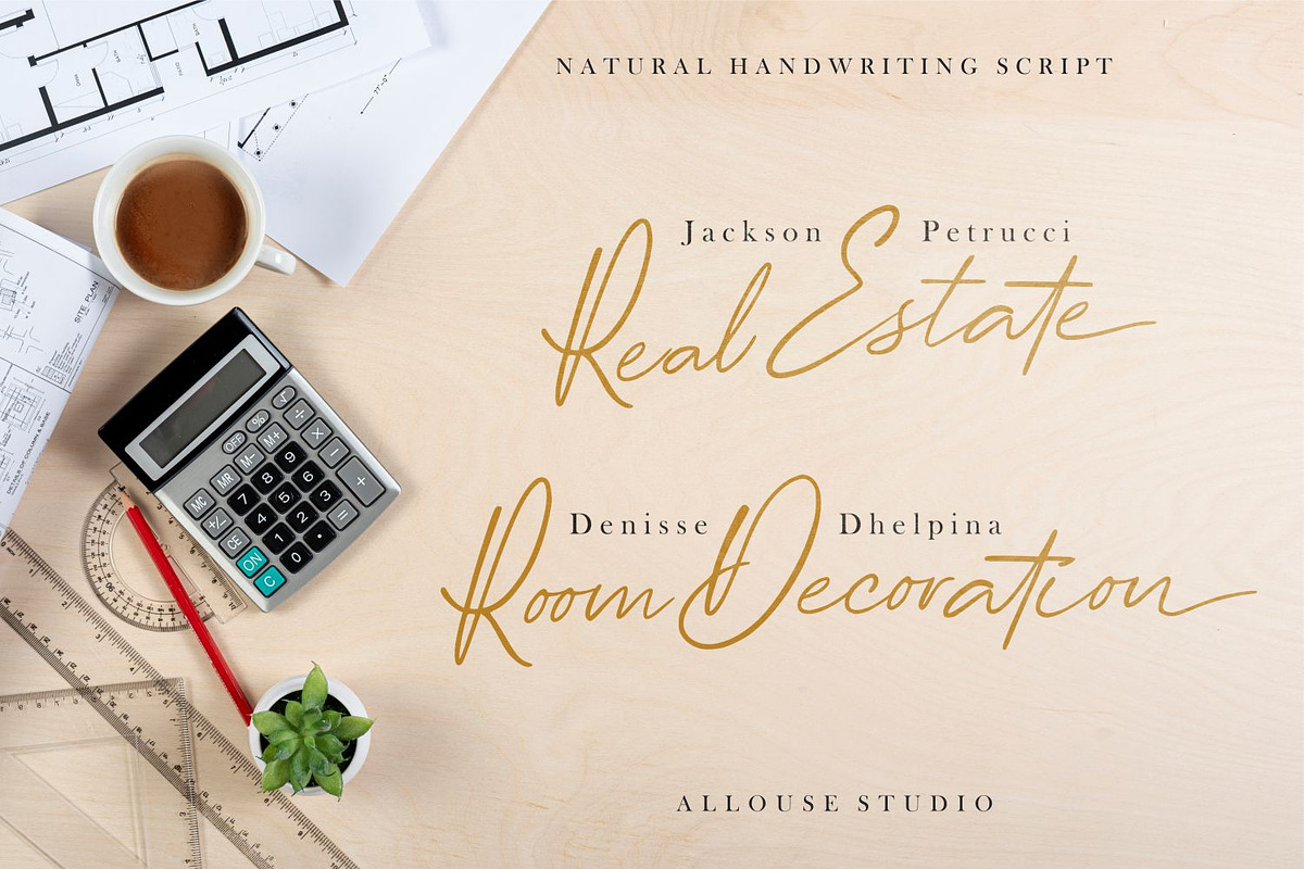 Greater Delight Font, a Script Font by Allouse Studio (Photo 14 of 15)