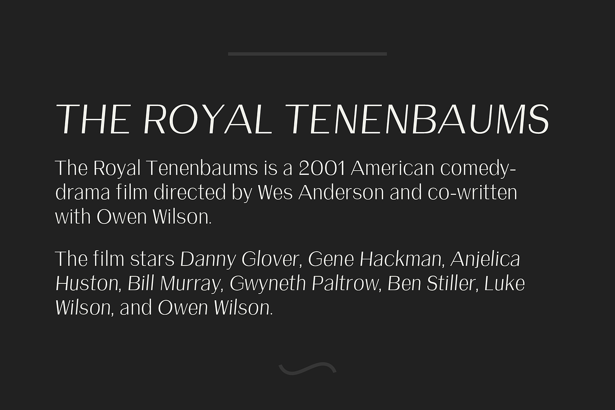 Etheline - A classy Grotesque Sans preview 2