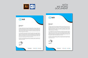 Letterhead MS Word, a Stationery Template by Design'sTRIBE (Thumbnail 3 of 3)