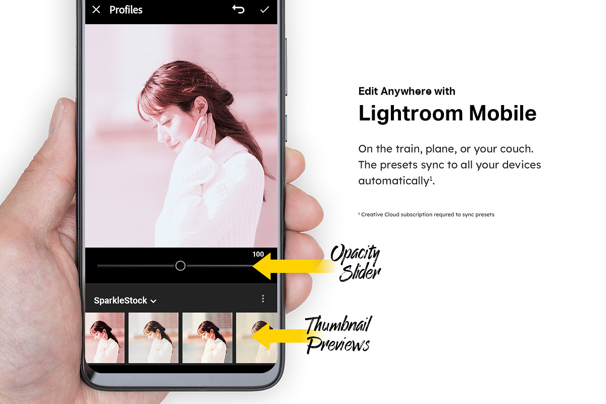 50 Sweet Pink Lightroom Presets LUTs, a Preset Add-On by SparkleStock (Photo 7 of 10)