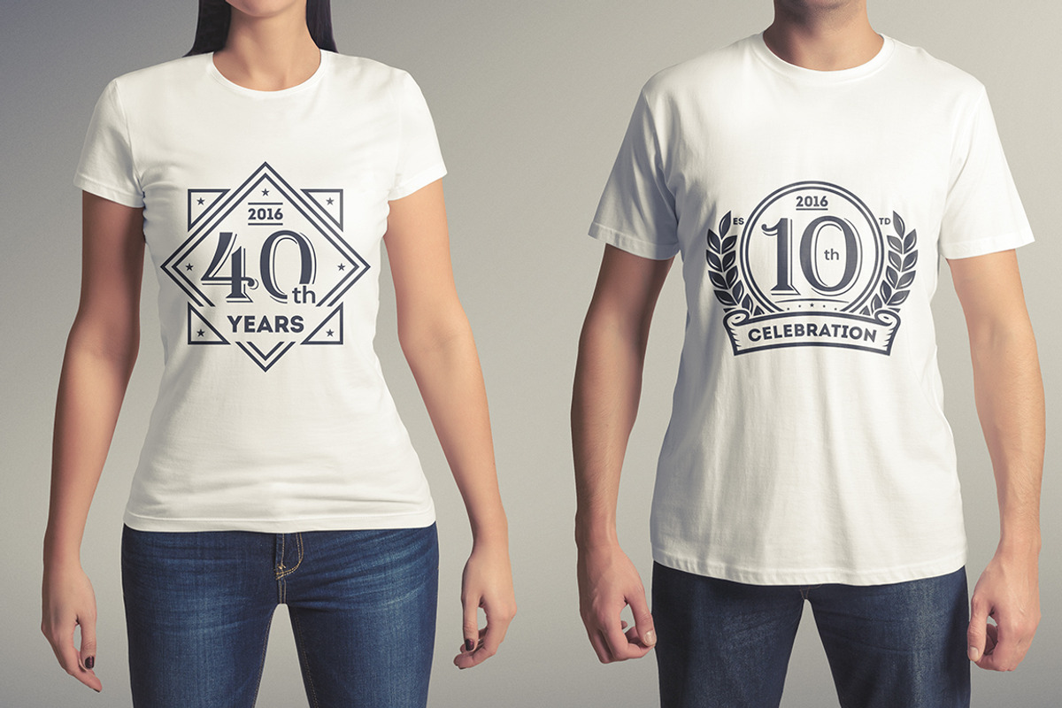 Anniversary logo kit, a Branding & Logo Template by Alfazet Chronicles (Photo 9 of 13)