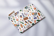 Beauty products set + templates, an Object Illustration by PaperTrident (Thumbnail 10 of 10)