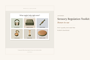 Sensory Tools Clip Art, Set of 25, an Education Illustration by LanternkinStudio (Thumbnail 2 of 14)