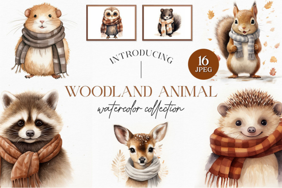 Woodland Animal, a Seasonal Illustration by artsy-fartsy (Photo 1 of 5)