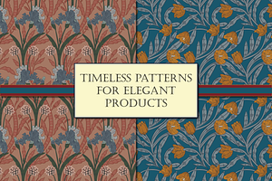 Autumn Boho William Morris Patterns