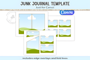 Junk Journal Canva Frame Template, a Marketing Template by Ink Gallery (Thumbnail 2 of 3)