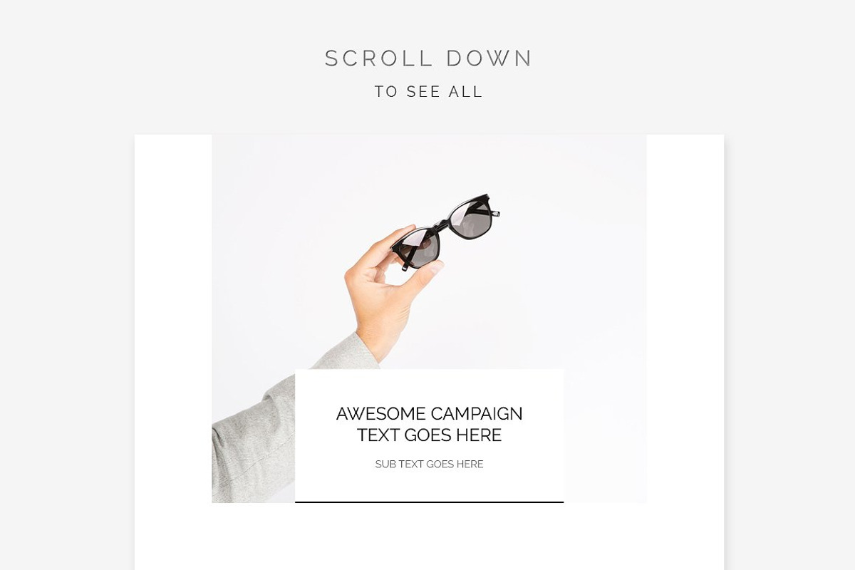 Clean E-Newsletter Bundle, an Email Template by Swiss_cube (Photo 4 of 23)