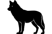 Powerful Alpha Wolf Vector Bundle, an Animal Illustration by Designer_Momina (Thumbnail 18 of 21)