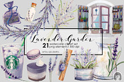 LAVENDER GARDEN, an Illustration by AJDA ART (Thumbnail 1 of 7)