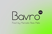 Bavro Pro Font, a Sans Serif Font by FGD Goodies for Designers (Thumbnail 1 of 4)