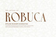 Robuca - Vintage Serif, a Serif Font by Tammami (Thumbnail 1 of 9)