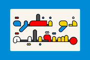 Mobahi - Arabic Color Font, a Sans Serif Font by Mostafa El Abasiry (Thumbnail 9 of 15)