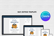Baby Brunch Baby Shower Invitation, an Invitation Template by Shinehoon (Thumbnail 9 of 9)
