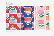 Flow Abstract Modern Flower Pattern, a Pattern Graphic by likorbut (Thumbnail 8 of 10)