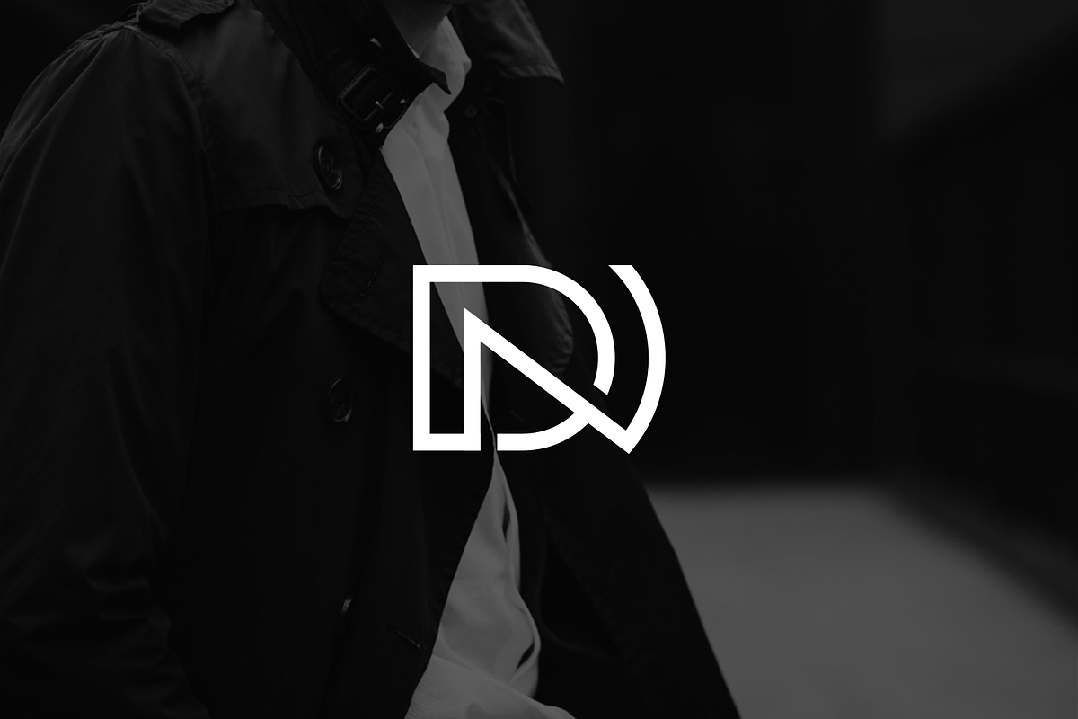 Minimalist Modern Initials DN Logo, a Branding & Logo Template by Luxury Logos (Photo 2 of 4)