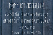 Nonsuch Nonsense // Quirky Font, a Sans Serif Font by by Masselyn (Thumbnail 4 of 4)
