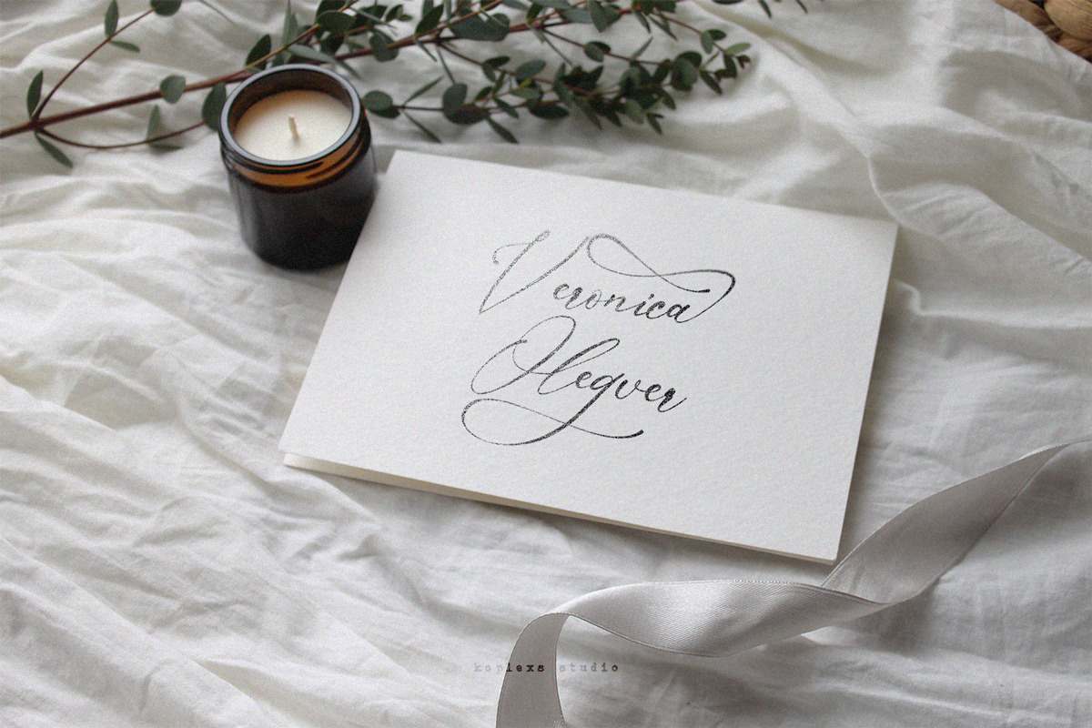 Amsterline - Modern Calligraphy Font, a Script Font by Koplexs Studio (Photo 4 of 13)
