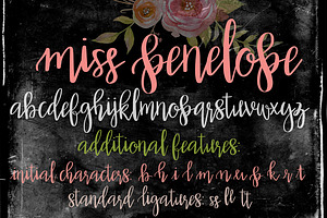 Miss Penelope Script Font