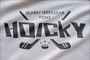 Hoicky - Quirky Irregular Font, a Font by PutraCetol Studio (Thumbnail 1 of 11)