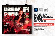 Urban Party Party Flyer Design, a Flyer Template by Shajib Shikder (Thumbnail 1 of 2)