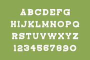 American Retro, a Slab Serif Font by Fourteen Letter (Thumbnail 4 of 5)