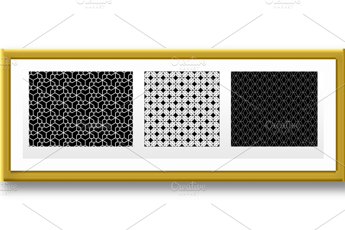 Geometric set patterns, a Pattern Graphic by RODINA (Photo 2 of 3)