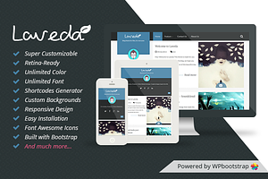 Laveda -Responsive WP Blog Theme