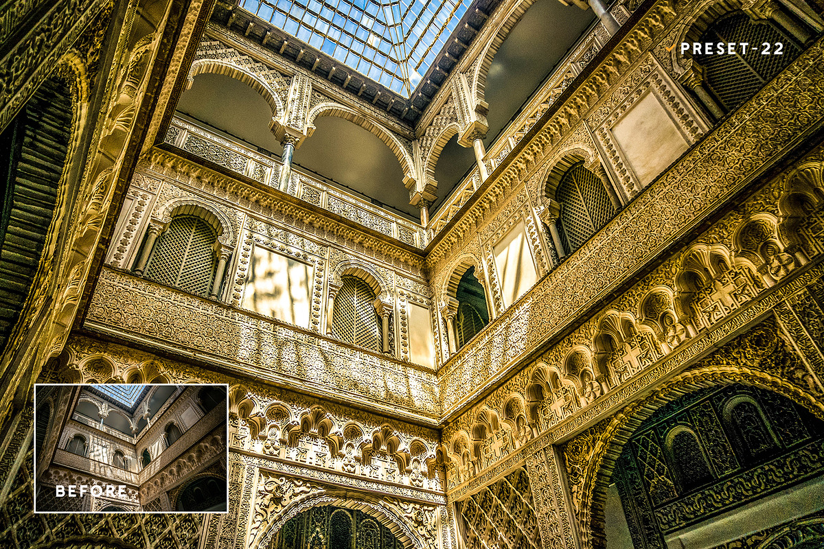 Old Architecture Presets & Actions, an Action Add-On by Effect-Hub (Photo 19 of 23)