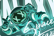 Galaxy space trap Flyer, a Flyer Template by regalDRAW (Thumbnail 1 of 4)