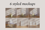 Frame Mockup Bundle KAIA, a Print Template by Bonumo (Thumbnail 3 of 15)