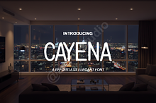 Cayena - Modern Luxury Display Serif