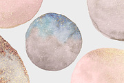 Gold Touched Watercolor Shapes, an Object Graphic by OM Creativ (Thumbnail 2 of 6)