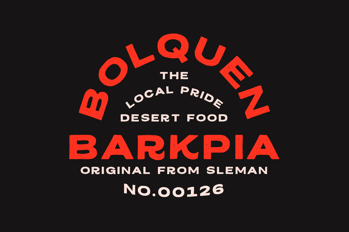 Melburch Township Typeface preview 3