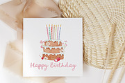 Watercolor Clipart-SPECIAL CELEBRATE, a Decorative Illustration by Beigetime (Thumbnail 5 of 10)