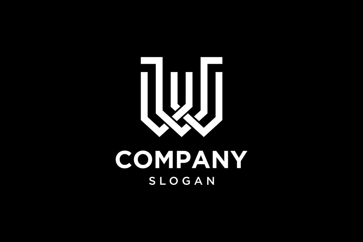 Letter VW WV Logo Design, a Branding & Logo Template by Buqancreative (Photo 2 of 2)