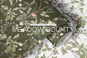 Meadow Bounty Botanical Prints, a Pattern Graphic by LEAFure (Thumbnail 1 of 8)