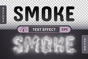Smoke Editable Text Effect, a Layer Style Add-On by rwgusev (Thumbnail 2 of 6)