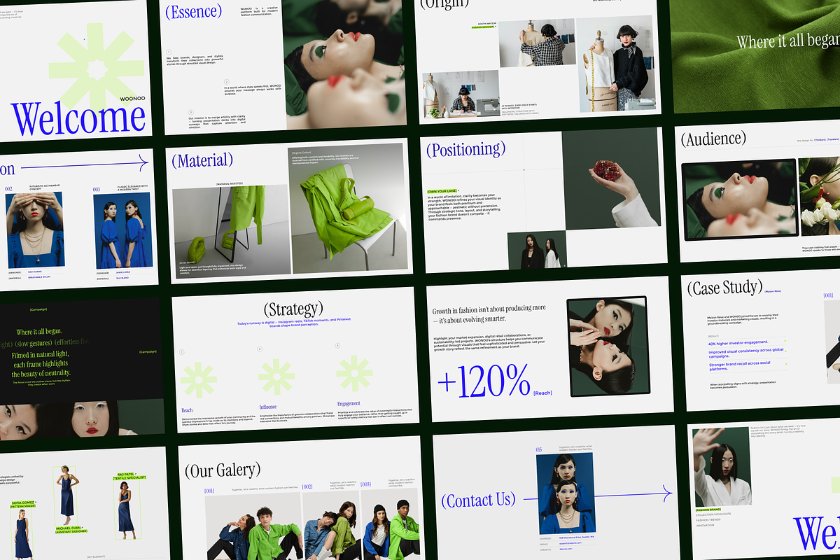WONOO - Fashion Insight Figma, a Presentation Template by SLAB! Design (Photo 4 of 9)
