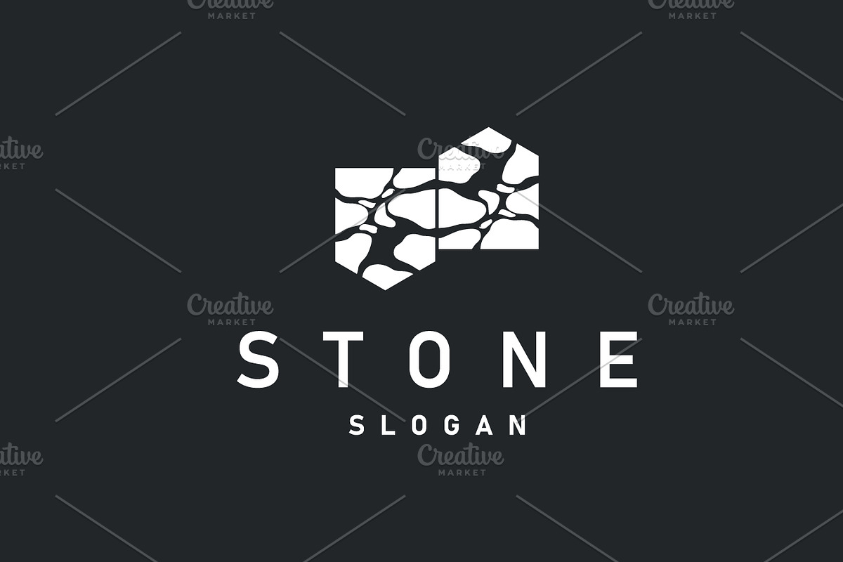 Stone Logo, Premium Elegant Design, a Branding & Logo Template by Maylianaw28