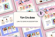 Pink Retro Wix Theme Store, a Wix Template by Template Twist Shop (Thumbnail 2 of 10)