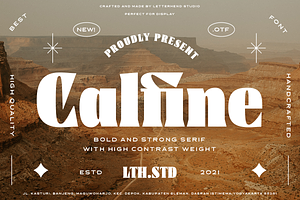 Calfine - Bold Serif